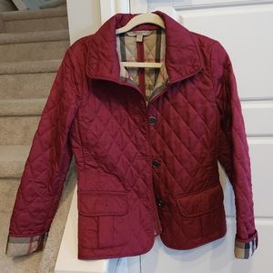 Burberry women Quilted diamond jacket